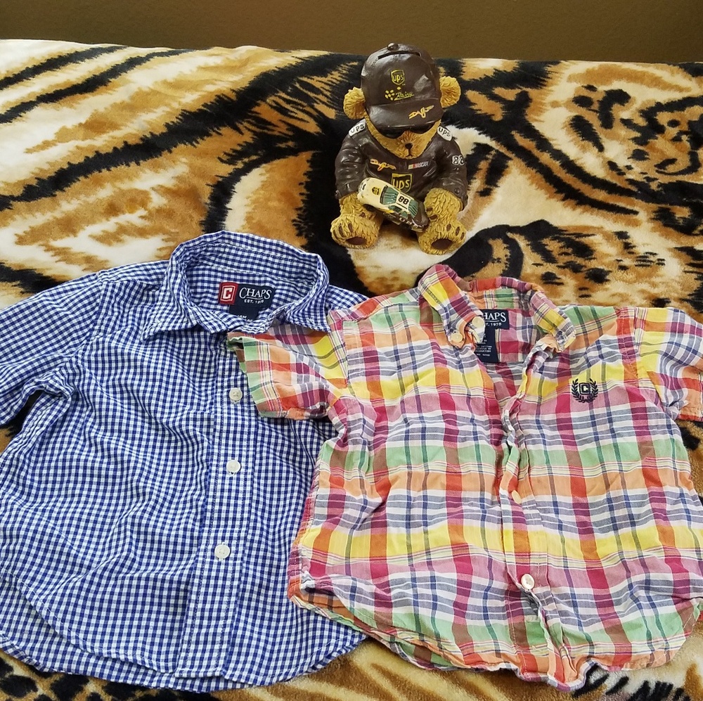 Baby Chaps,button down shirt.